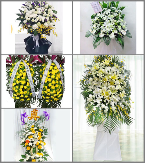 山西晋中左权县羊角乡白事花篮预定